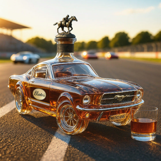 Glass Whiskey Decanter – Designed as a Small Car