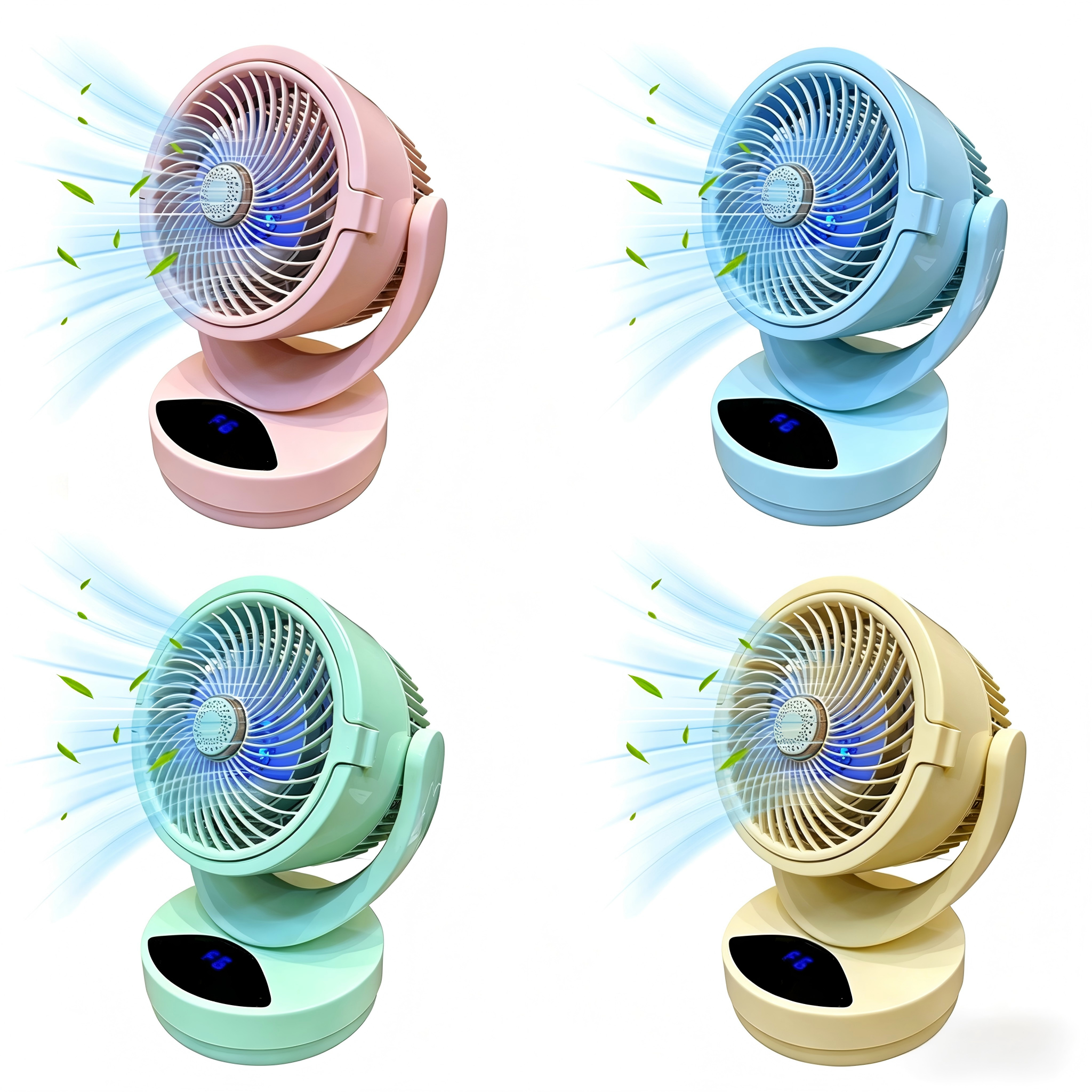 Nuevo ventilador de refrigeración USB 2026, enfriador de aire evaporativo portátil con función de aromaterapia