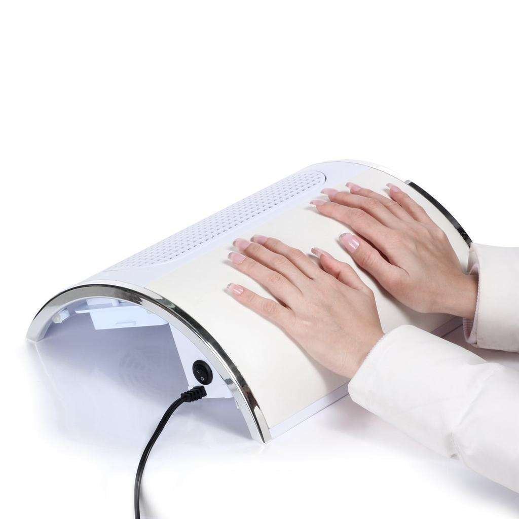 Aspirateur à poussière puissant pour manucure – Blanc