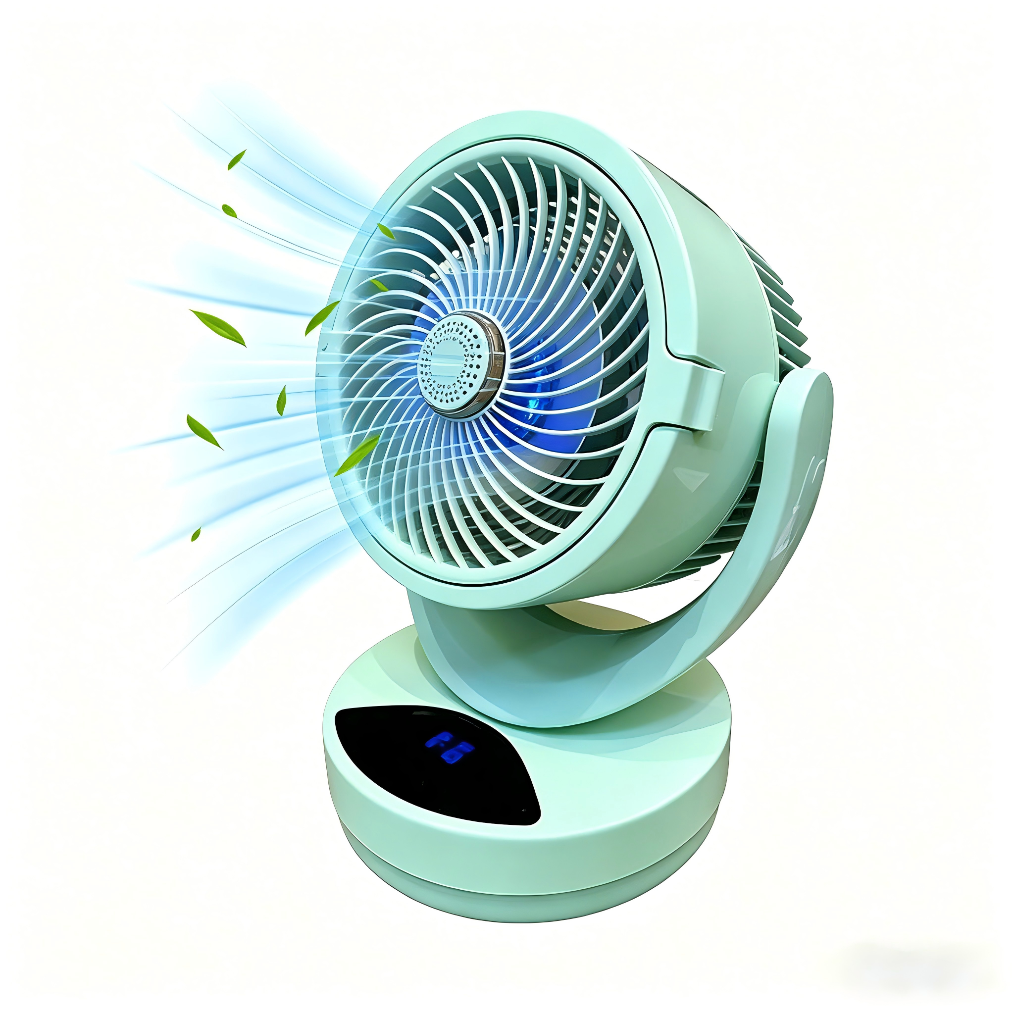 2026 Ny USB-køleventilator, bærbar isfordampningsluftkøler med aromaterapi