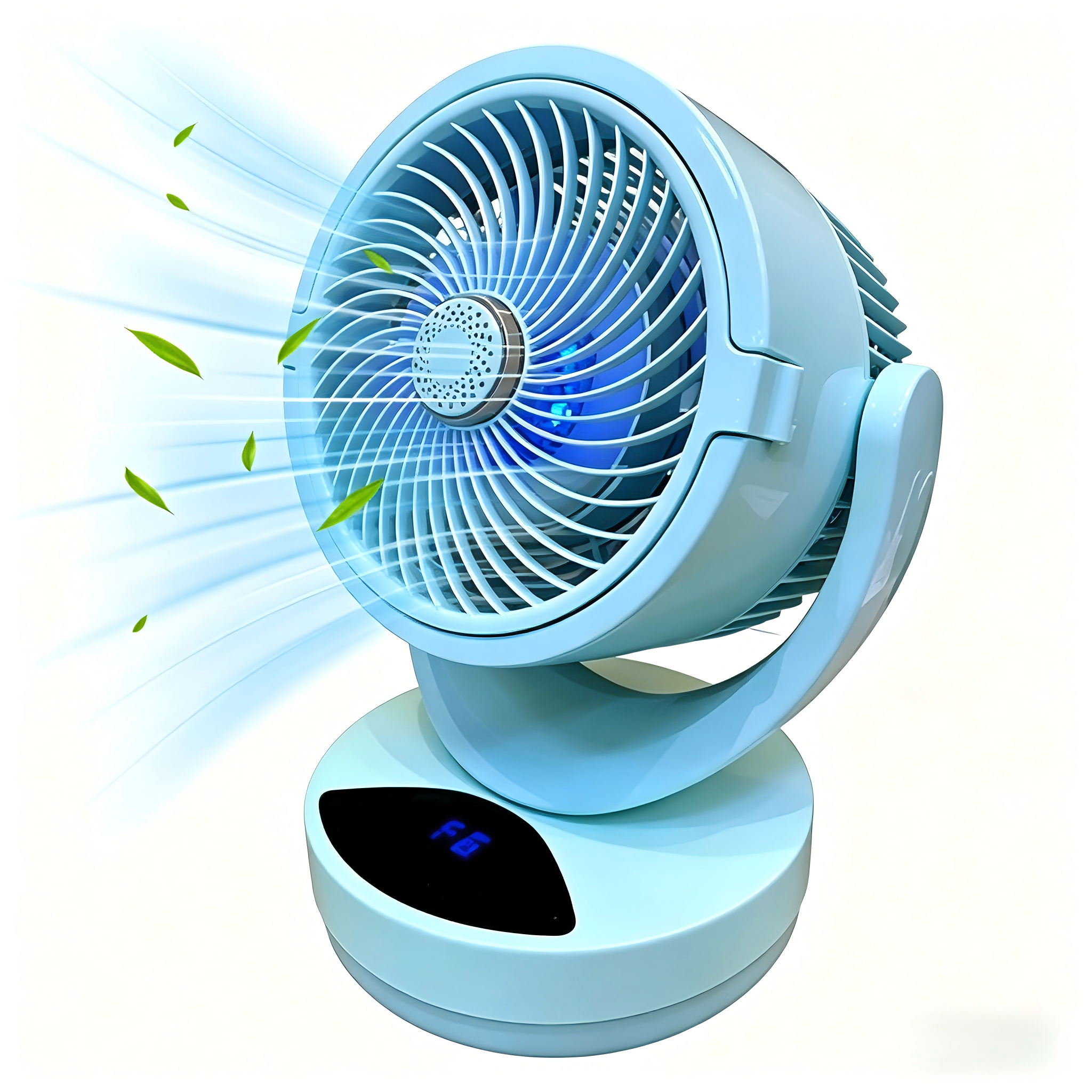 2026 Ny USB-køleventilator, bærbar isfordampningsluftkøler med aromaterapi
