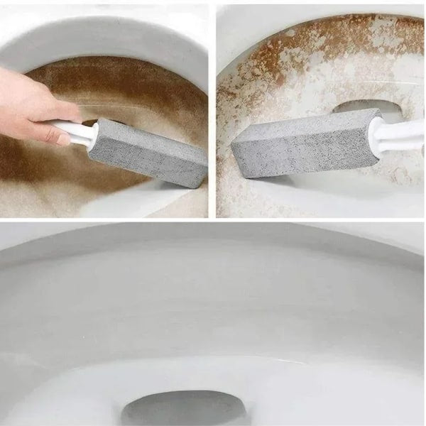 2-Pack Pumice Stone Toilet Brush – Toilet Cleaner & Cleaning Tool
