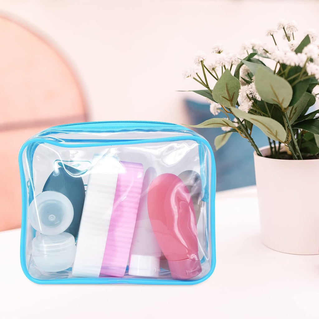 Sac à voyage transparent pour toilette et hygiène (certifié TSA)

