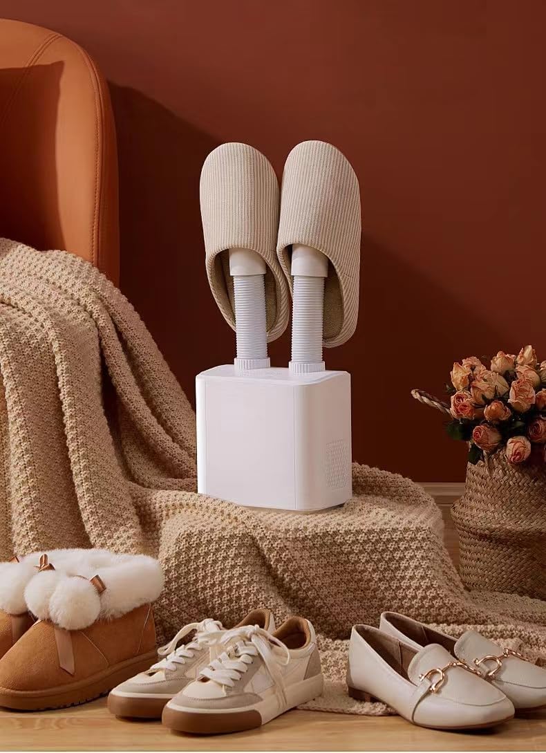 Electric Boot Dryer – Portable Shoe Dryer with Timer and Heat Blower – Fast Drying – Glove Dryer and Boot Warmer for Sweaty Shoes