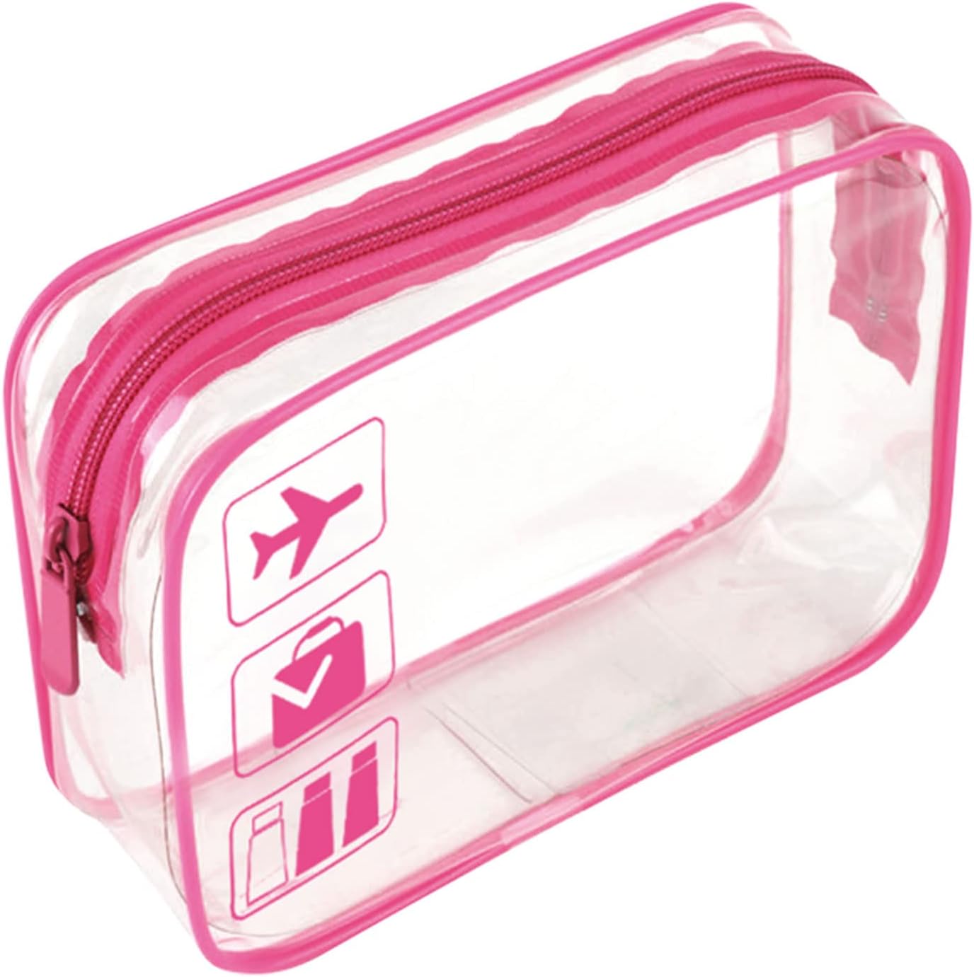 Sac à voyage transparent pour toilette et hygiène (certifié TSA)
