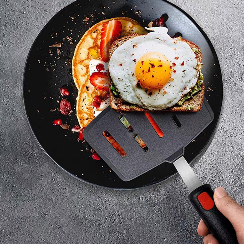 Silicone Spatula and Turner Set – 5-Piece Set for Non-Stick Cookware, Heat-Resistant up to 600°F, Ideal for Eggs and Pancakes
