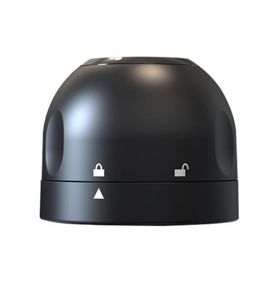 Champagne / Wine Stopper – Vacuum Sealed Bottle Plug – Black