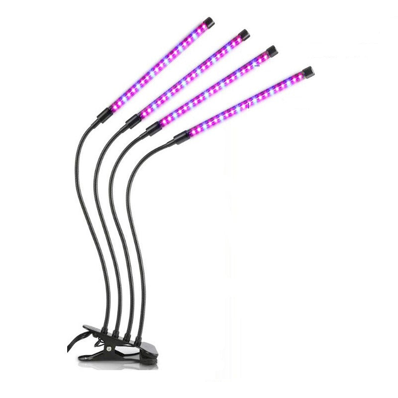 Luz de cultivo con 4 tiras LED flexibles – 1 unidad