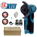 Mini Amoladora Eléctrica Portátil, 2 Baterías 12V, 300W, 1200 mAh, 0-10000 rpm