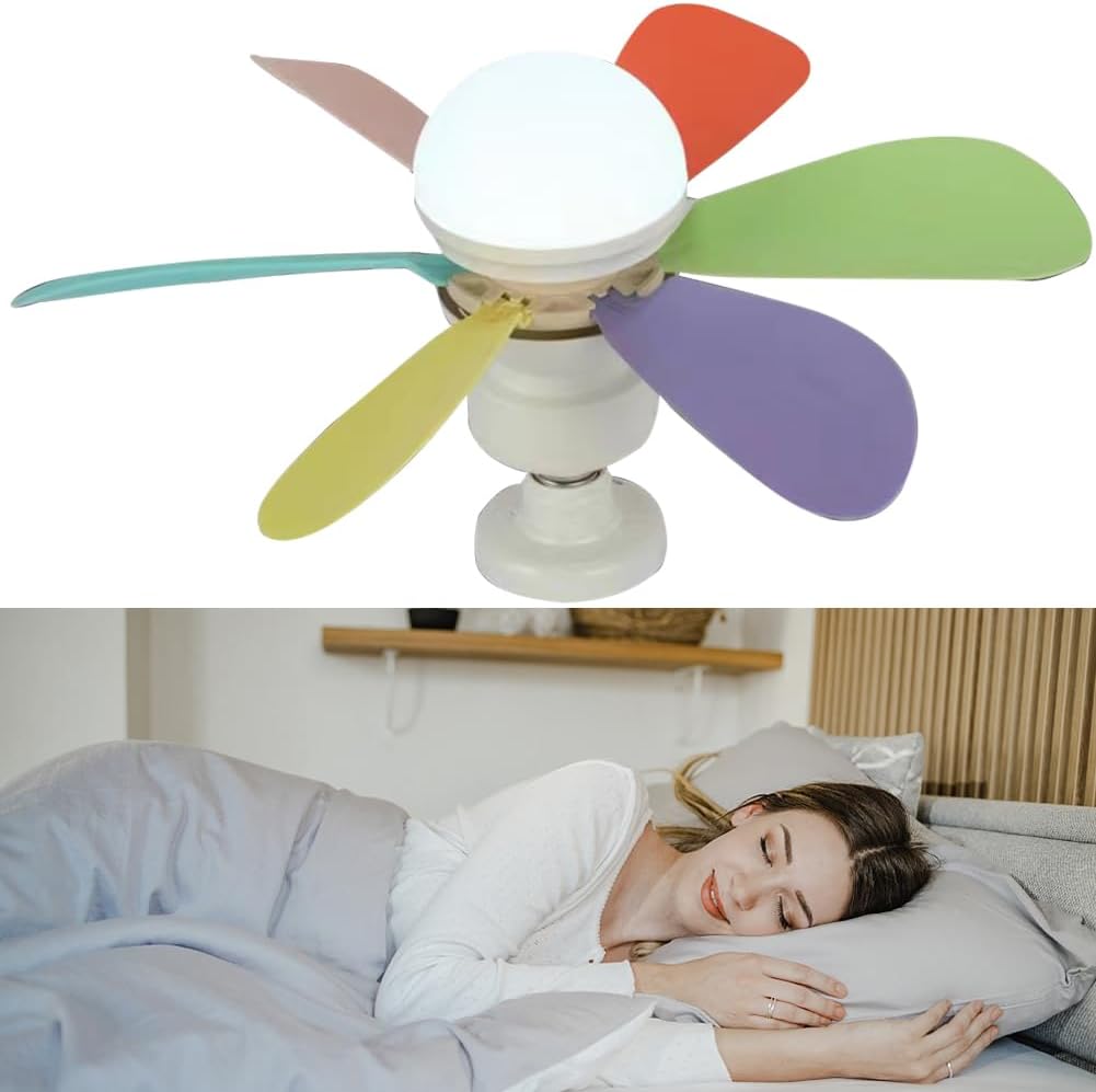 Ceiling fans with lights and remote control, 30W ceiling fan with dimmable light, quiet ceiling fan with 6 blades, 3 color temperatures, 3 speeds