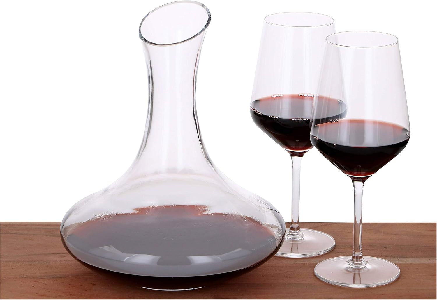 Wine Bottle - Premium Glass Decanter - Twist-Around, 1.5 Litre