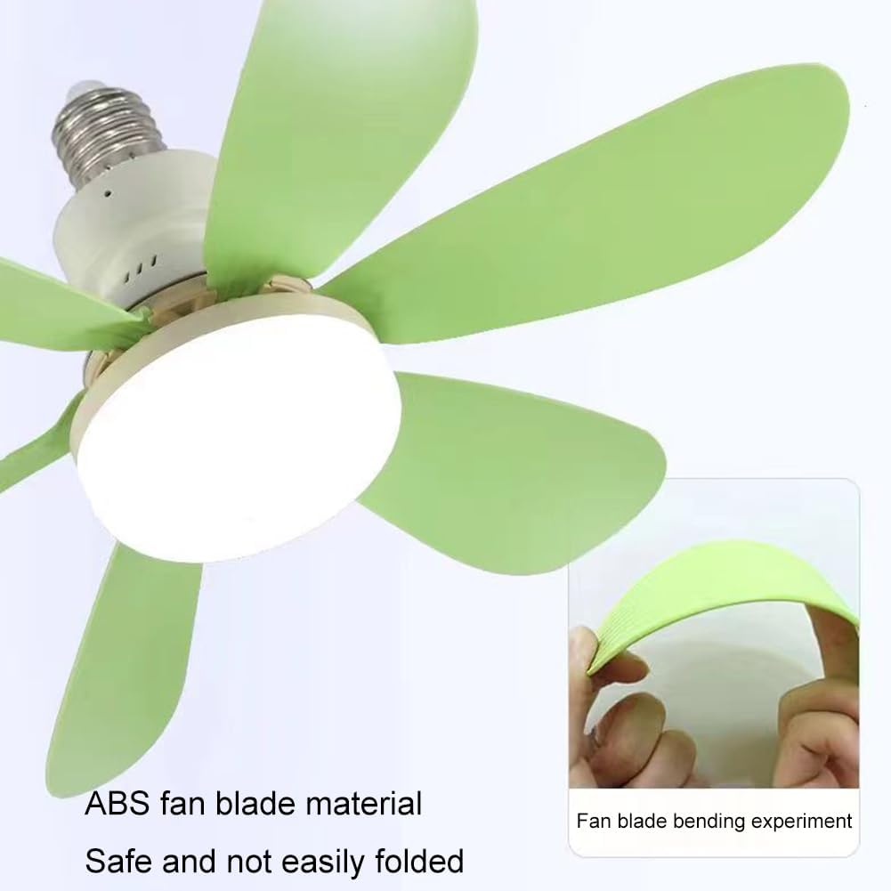 Ceiling fans with lights and remote control, 30W ceiling fan with dimmable light, quiet ceiling fan with 6 blades, 3 color temperatures, 3 speeds