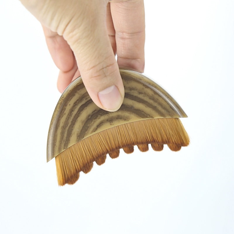 Brosse de drainage lymphatique – Brosse pour le visage pour le massage facial et le drainage lymphatique, sans capuchon, améliore le teint