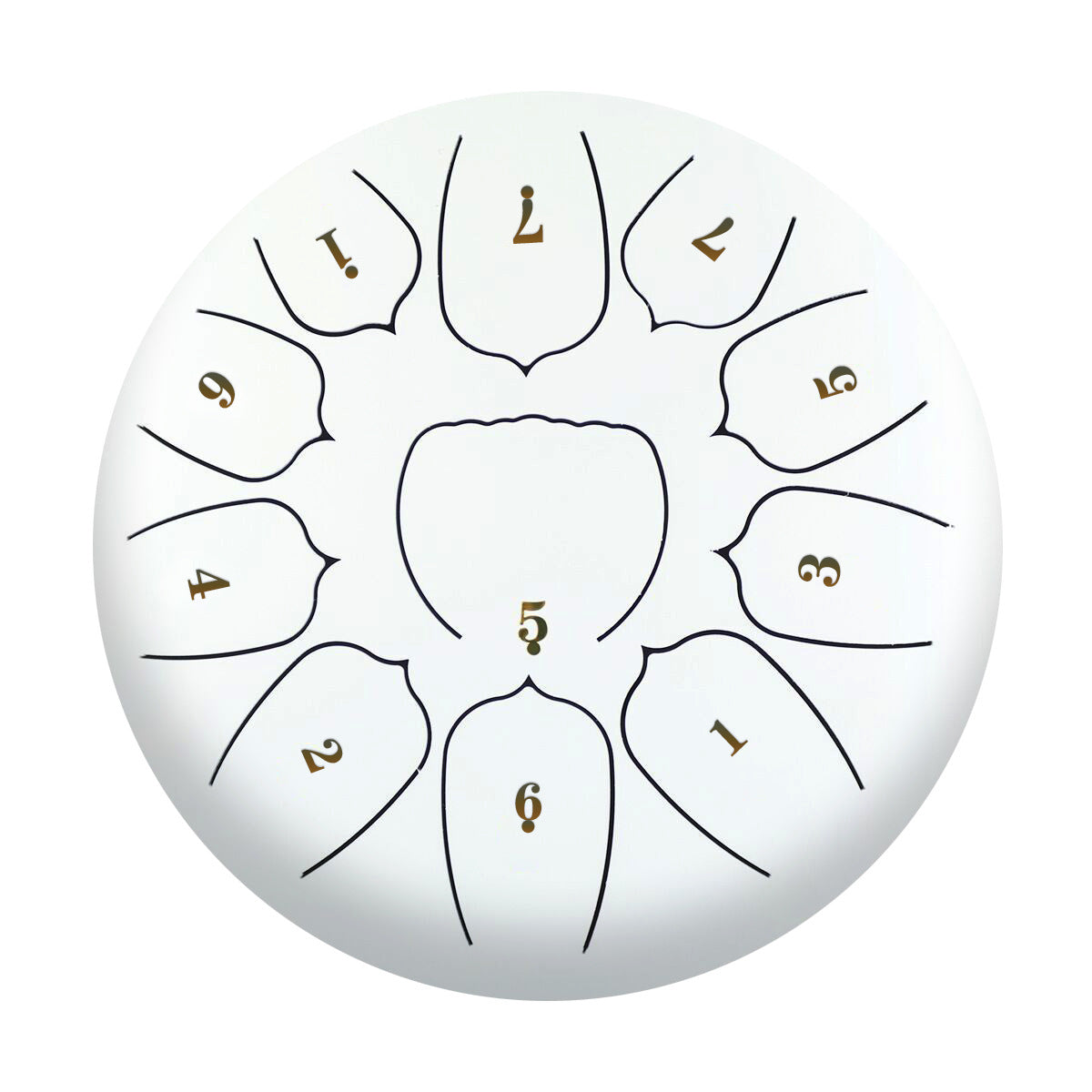 15 cm (6 inches) Steel Tongue Drum, Musical Instrument