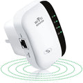 Wi-Fi Amplifier Repeater / Extends Range 300 Mbps Wifi White