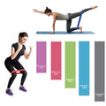 Paquete de 5 Bandas de Ejercicio, Bandas de Resistencia, Yoga, Rehabilitación, Multicolor, Talla Única