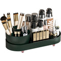 Roterende makeup-organizer med 360 graders rotation – 2-i-1 roterende rum til kosmetik, perfekt til kommoden.