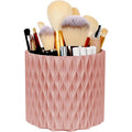 Makeup Organizer, Børsteholder, 360-graders Roterende Kosmetik Organizer, Opbevaringsboks med Stor Kapacitet til Makeupbord, Skrivebord eller Badeværelsesbordplade
