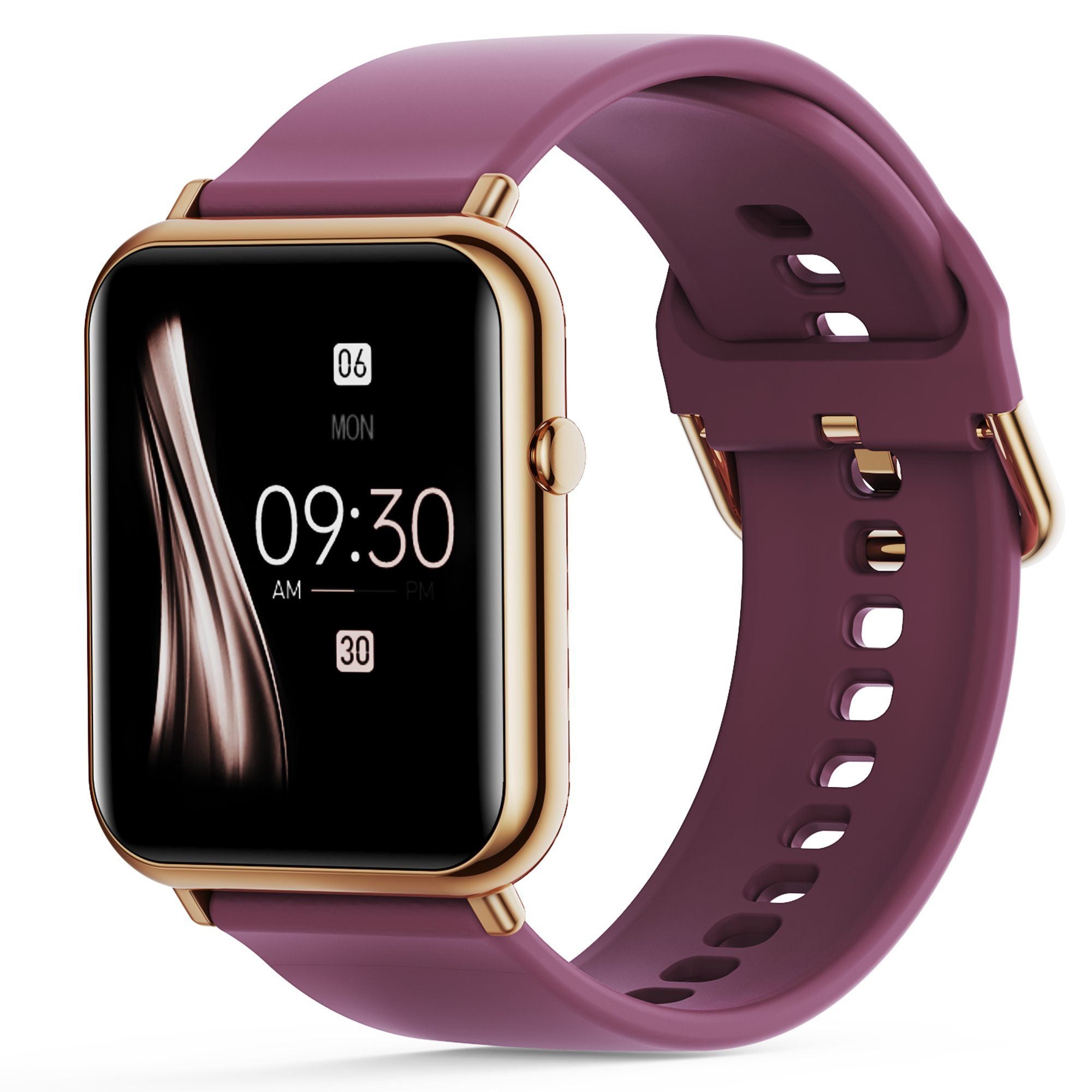 Montre connectée de fitness pour hommes et femmes – Écran tactile Full HD, étanche IP67, compatible Android et iOS