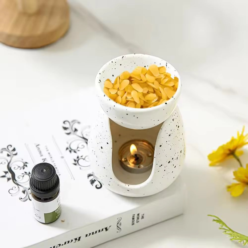 Essential Oil Burner, Essence Diffuser, Ceramic Essential Oil Diffuser, Candle Holder for Halloween, Christmas, Birthdays