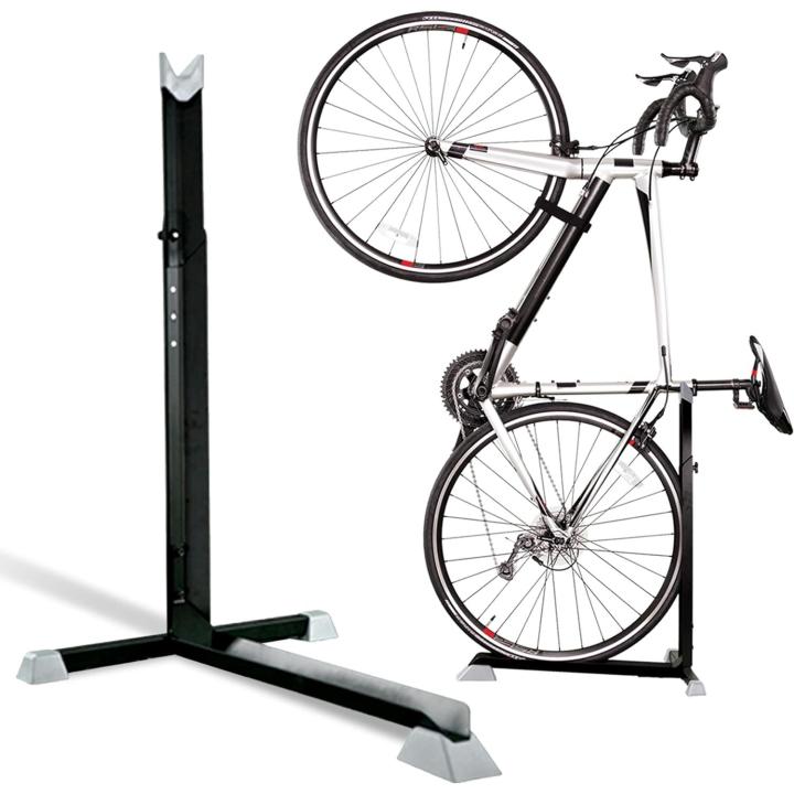 Bicycle Stand, Portable Shelf and Space-Saving Storage with Adjustable Height