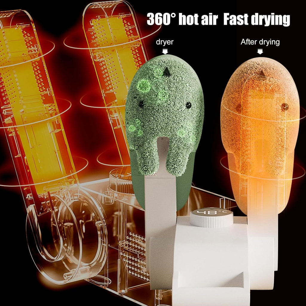 Sèche-chaussures électrique avec écran numérique, sèche-bottes pour chaussures de ski, chauffe-chaussures