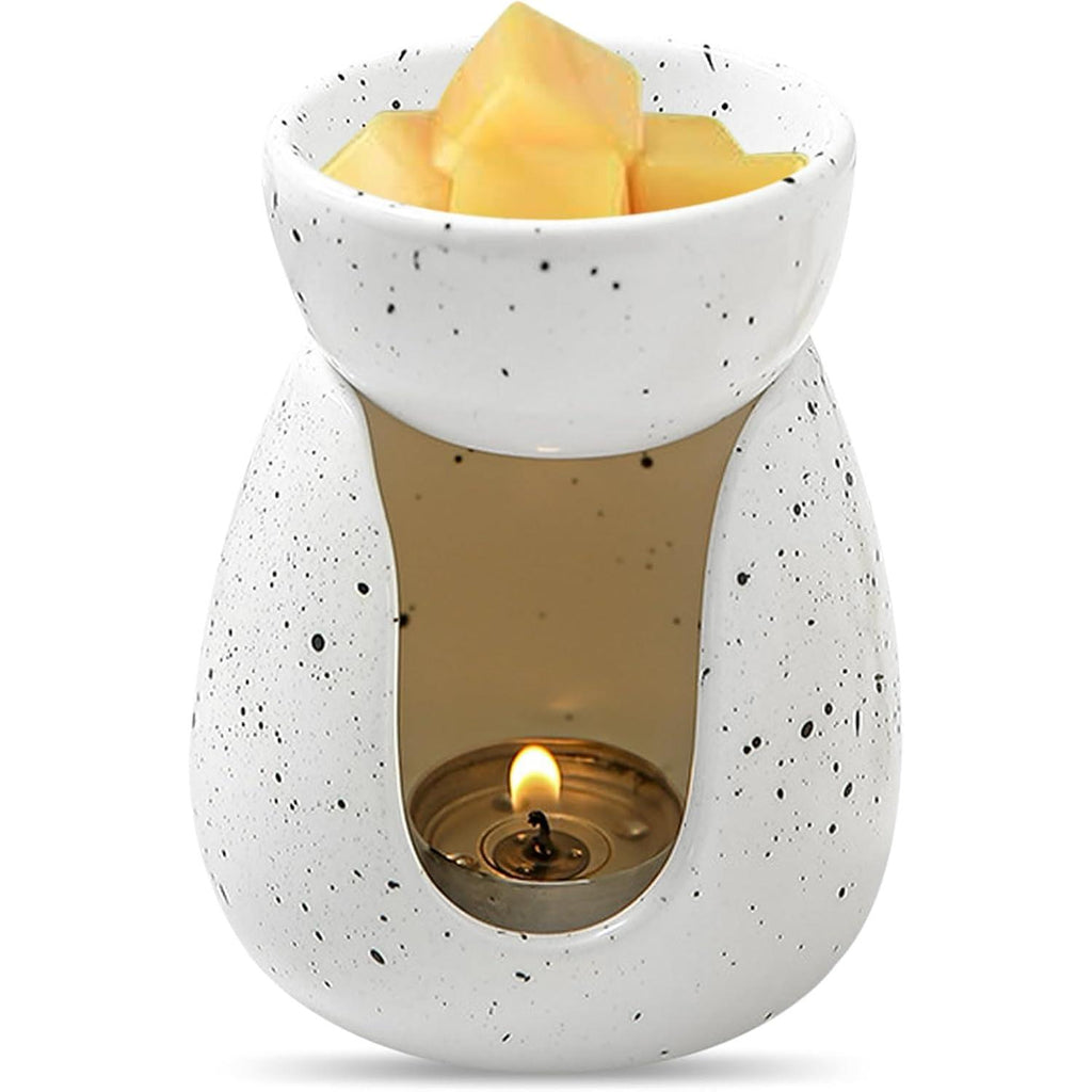 Essential Oil Burner, Essence Diffuser, Ceramic Essential Oil Diffuser, Candle Holder for Halloween, Christmas, Birthdays