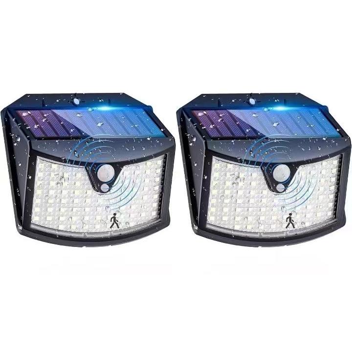Outdoor Solar Light, 3 Modes with Motion Sensor, IP65 Waterproof Solar LED Spotlight