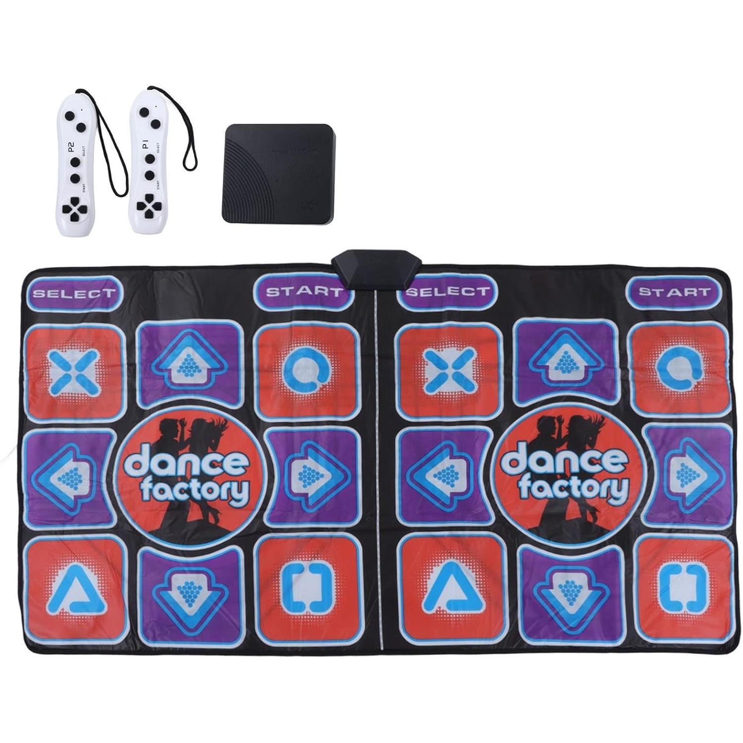 Tapis de danse avec télécommande pour PC et TV – Jeux et fitness à domicile pour enfants et adultes