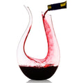 Wine Decanter, Lead-Free Crystal Red Wine Decanter, Wine Gift (1200 ml)