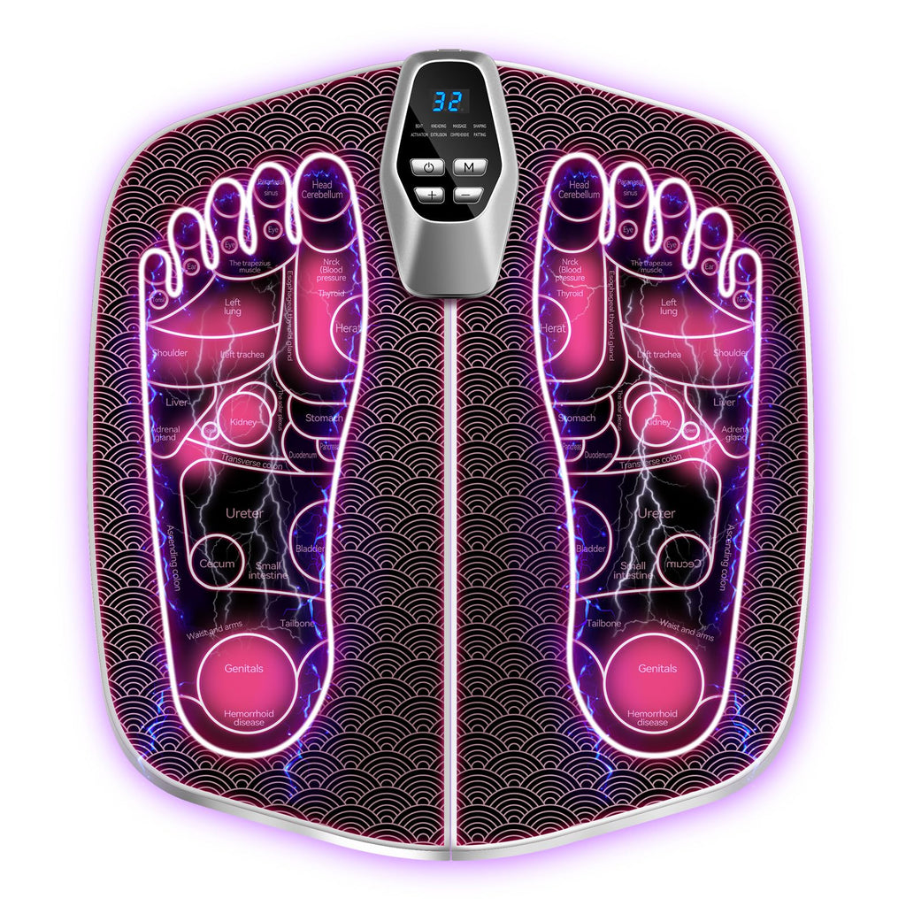 Masseur de pieds amélioré pour la douleur et la circulation – Masseur de pieds EMS