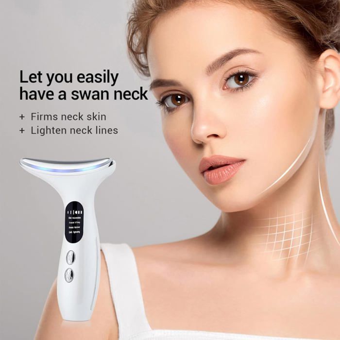 Aparato Anti-Rides Visage,Aparato de Masaje para Le Visage,Aparato de Masaje Anti-Rides de Beauté con Lifting EMS Massage