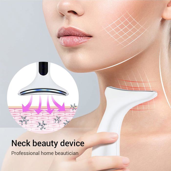Aparato Anti-Rides Visage,Aparato de Masaje para Le Visage,Aparato de Masaje Anti-Rides de Beauté con Lifting EMS Massage