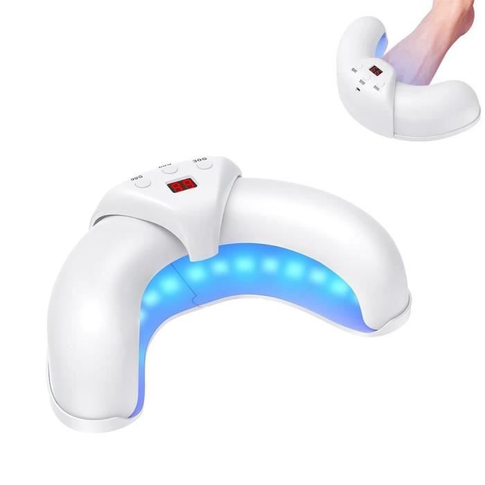 Behandlingsenhed til svampeinfektion – Kompakt model – 36W – 18 LED-perler – USB-genopladelig
