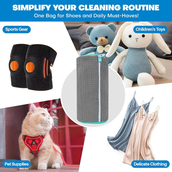 2 Pcs Washing Machine Shoe Bags – Reusable Cleaning Net Bags for Sneakers, Yellow