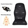 Electric heated massage cushion, heated massager, massage seat, heated massage mat, car and home use