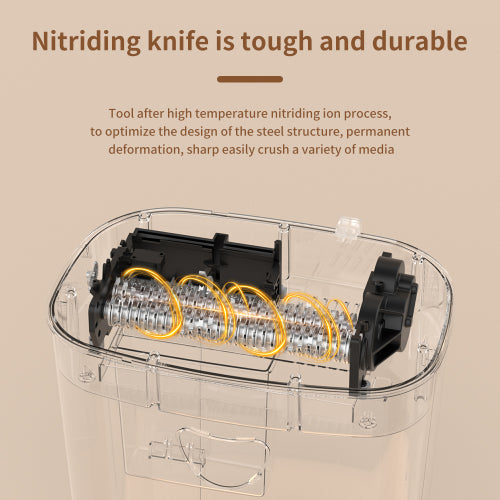 Déchiqueteuse à coupe croisée 12 feuilles, 6,4 gallons, ultra-silencieuse, haute sécurité P-4, broie papier/CD/carte bancaire pour maison et bureau