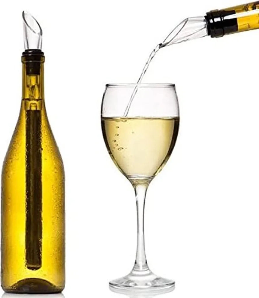 4-Pack Stainless Steel Wine Cooler Stick with Aerator Function - FD18