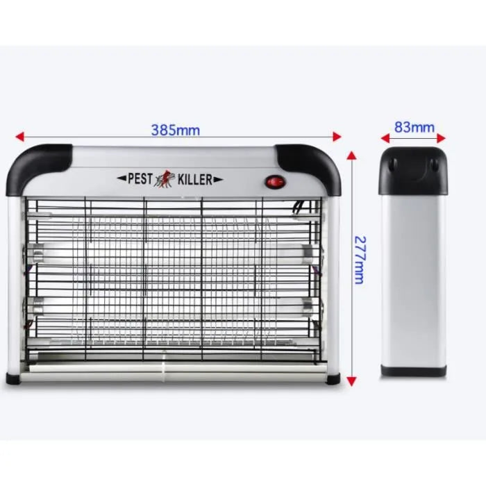 Luz antimosquitos con lámpara UV de 20 W – Alcance efectivo: 6000 pies cuadrados