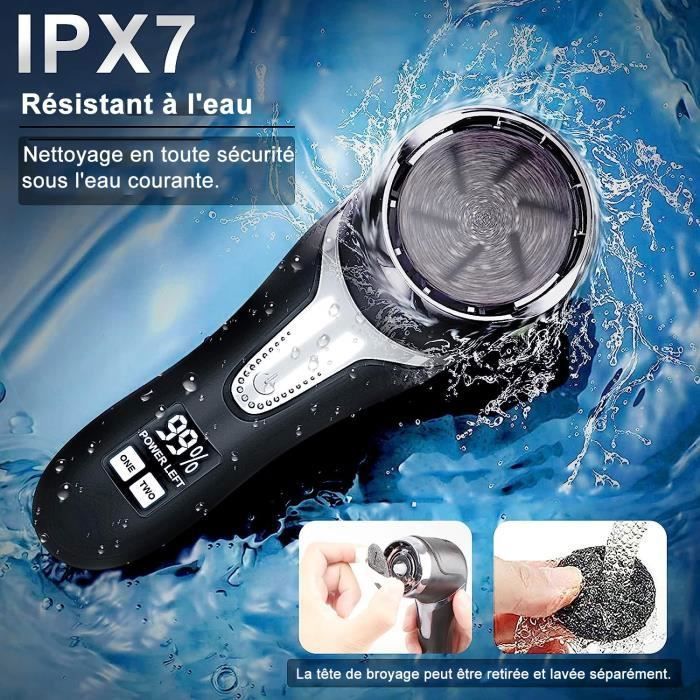 Elektrisk fodfil – IPX7 vandtæt – Professionel pedicure – genopladelig

