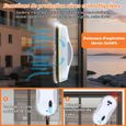 Electric Window Cleaning Robot (5600Pa) – 40ml Water Spray Tank – Automatic Cleaning (3 Modes), Remote Control & 10 Cloths