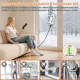 Electric Window Cleaning Robot (5600Pa) – 40ml Water Spray Tank – Automatic Cleaning (3 Modes), Remote Control & 10 Cloths