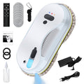 Electric Window Cleaning Robot (5600Pa) – 40ml Water Spray Tank – Automatic Cleaning (3 Modes), Remote Control & 10 Cloths
