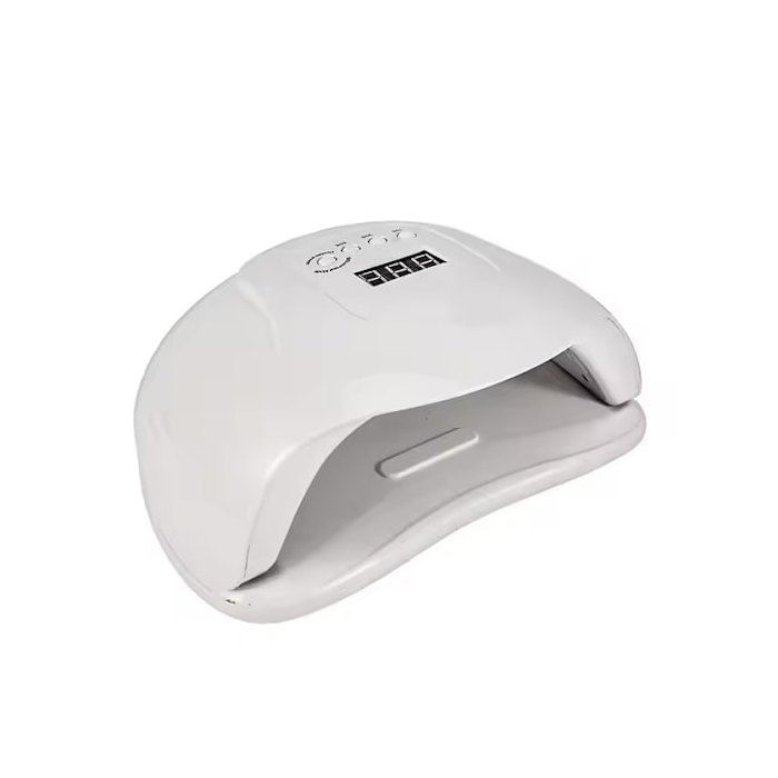 54W UV/LED Nagellampe med 10s/30s/60s/99s Timer Hvid
